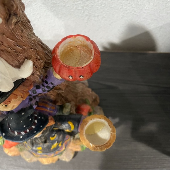 Halloween Totem Candelabra Witch Ghost Spooky Tree - Picture 9 of 10